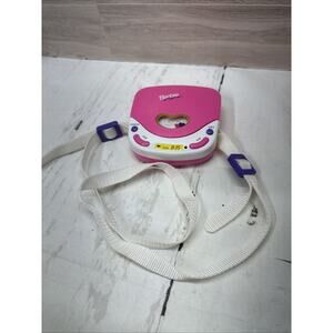 VTG 1998 Barbie For Girls CD player Discgirl strap no cds Play Pretend. untested